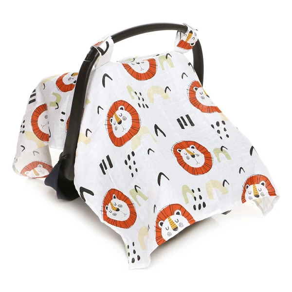 Baby Plus Müslin Ana Kucağı Örtüsü - Görsel 8