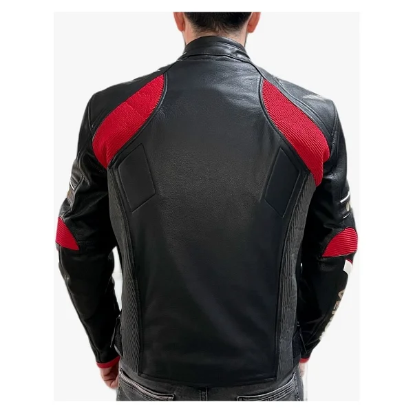 Venom D1 Racing Erkek Deri 3 Mevsim Motosiklet Montu - Görsel 6
