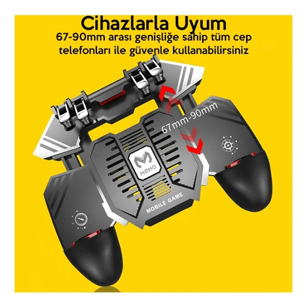Memo Ak77 Telefon Oyun Konsolu - Görsel 4