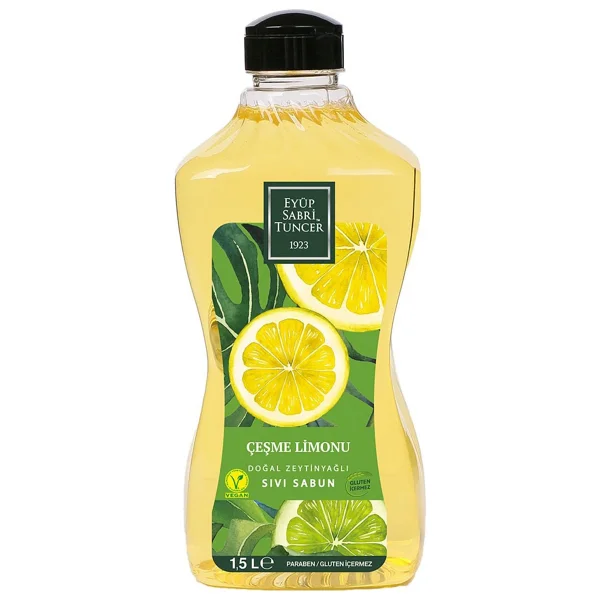 Eyüp Sabri Tuncer Çeşme Limonu Sıvı Sabun 1.5 Lt - Görsel 2
