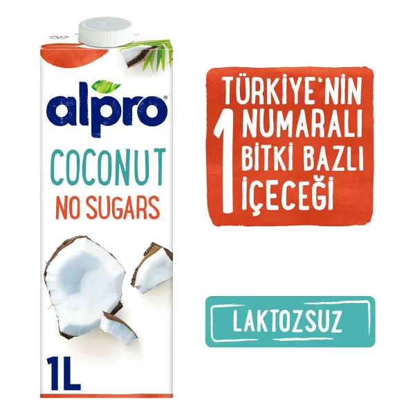 Alpro Şekersiz Hindistan Cevizi Sütü 1 Lt - Görsel 9