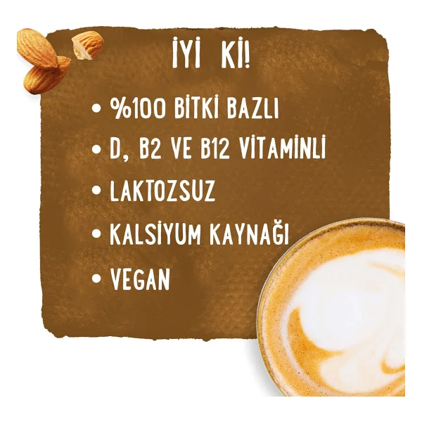 Alpro Barista Hindistan Cevizi Sütü 1 Lt 4'lü - Görsel 4