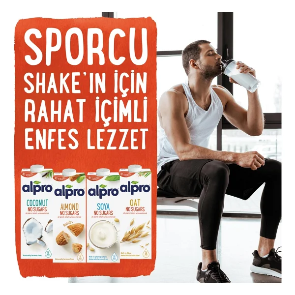 Alpro Barista Hindistan Cevizi Sütü 1 Lt 4'lü - Görsel 8