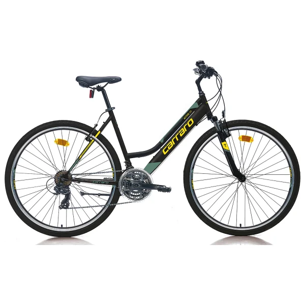 Carraro Active 292 V Siyah-Sarı 21 Vites 28 Jant Kadın Şehir Bisikleti - Görsel 2