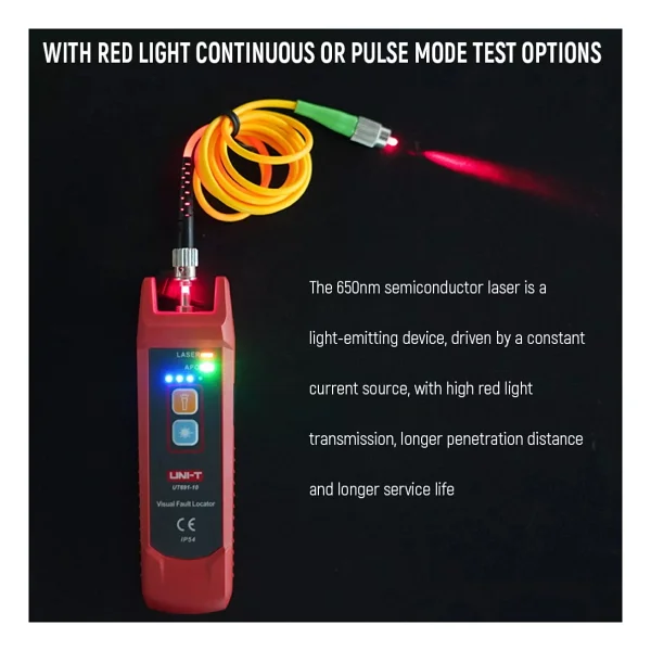 Uni-T Ut691-10 Fiber Optik Kablo Test Cihazı - Görsel 5