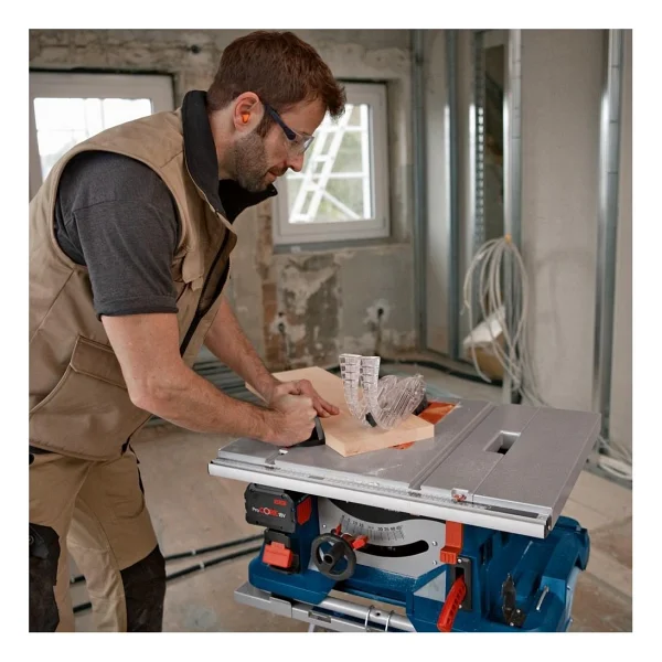 Bosch Gts 18v-216 Çift Akülü 12 Ah Tezgah Tipi Daire Testere - Görsel 2