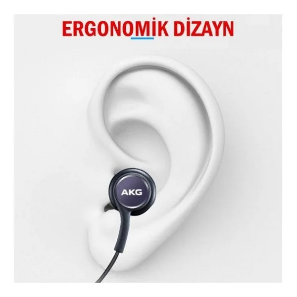 Samsung Akg Eo-Ig955 Beyaz Type-C Kablolu Kulak İçi Kulaklık - Görsel 4