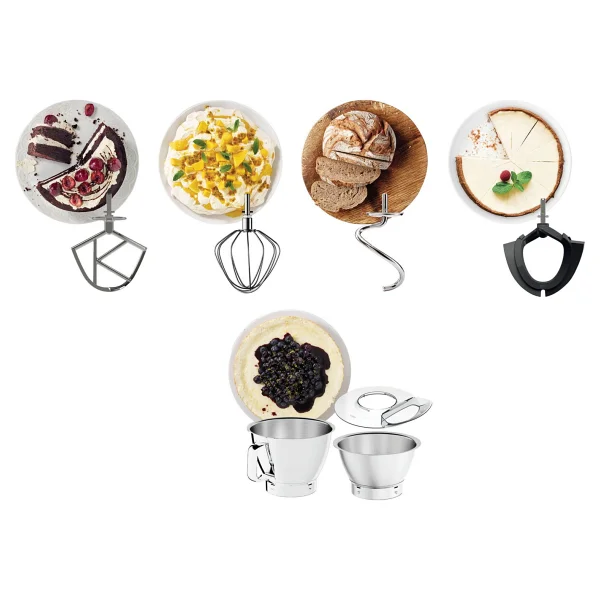 Kenwood Titanium Chef Baker Kvc85.004sı 1200 W Silver 5 Lt Mutfak Şefi - Görsel 6