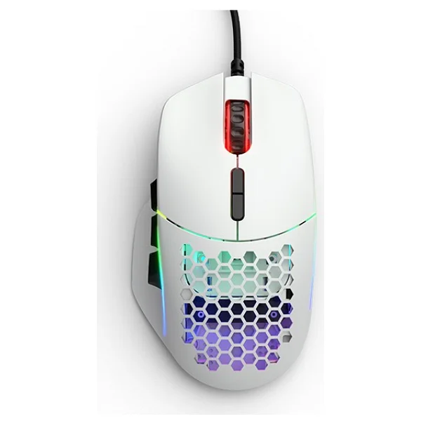 Glorious Model I Glo-Ms-I-Mw Beyaz RGB Ergonomik Optik Kablolu Oyuncu Mouse - Görsel 3