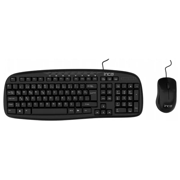 Inca IMK-384U Kablolu Klavye Mouse Seti - Görsel 8