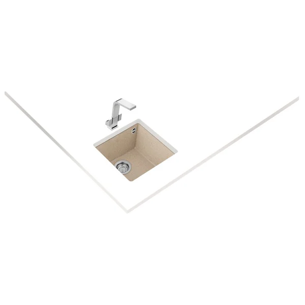 Teka Square 40.40 Tg Tezgah Altı Granit Eviye - Görsel 3