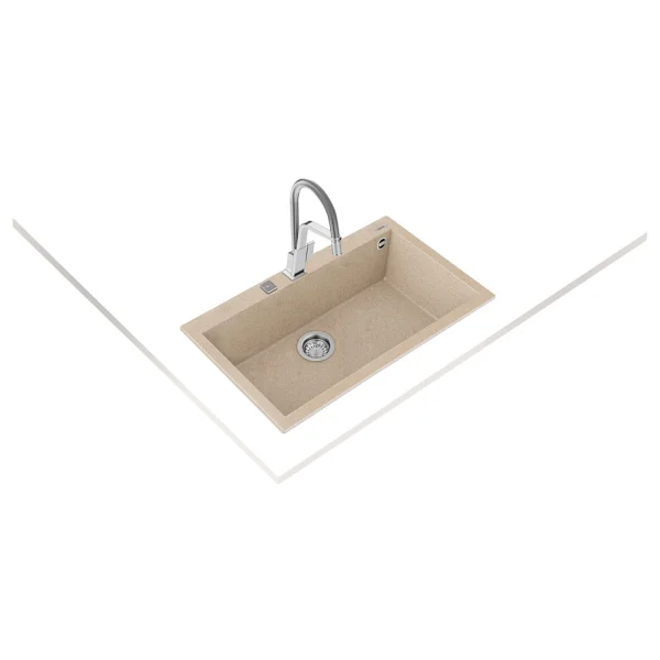 Teka Forsquare 72.40 Tg Granit Eviye - Görsel 2