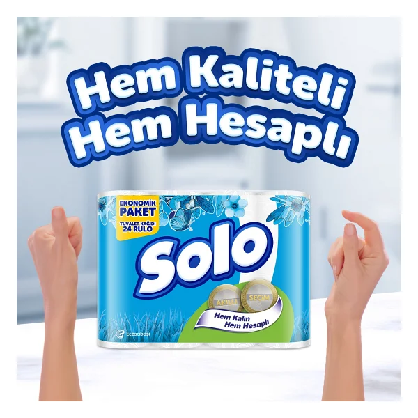 Solo 24'lü Tuvalet Kağıdı - Görsel 3