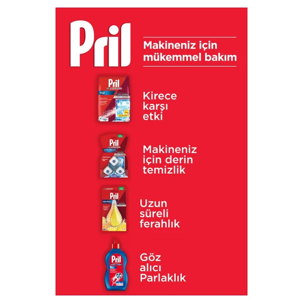 Pril 17 G Bulaşık Makinesi Kokusu Limon & Portakal Ferahlığı Ve Perl Teknolojisi İle Koku Giderme - Görsel 5