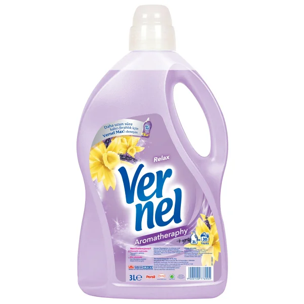 Vernel Aromatherapy Relax Yumuşatıcı 30 Yıkama 3 Lt - Görsel 4