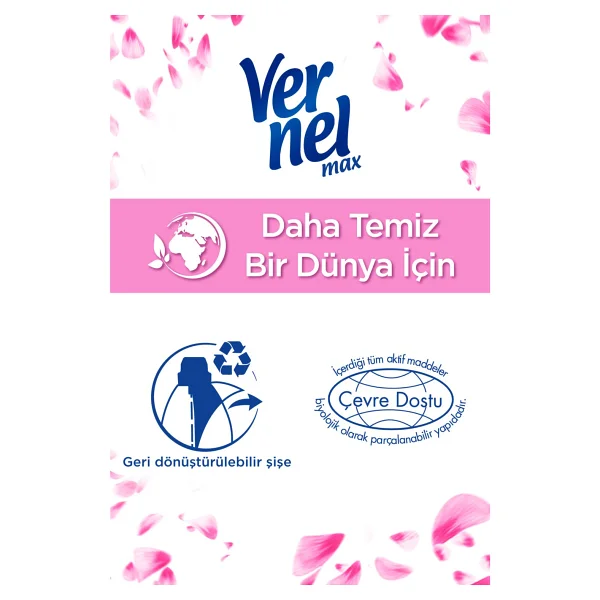 Vernel Max Taze Lale Yumuşatıcı 60 Yıkama 1.44 Lt - Görsel 3