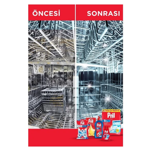 Pril Deo Duo-Perls 5x Etki Bulaşık Makinesi Koku Giderici x 2 Adet - Görsel 3