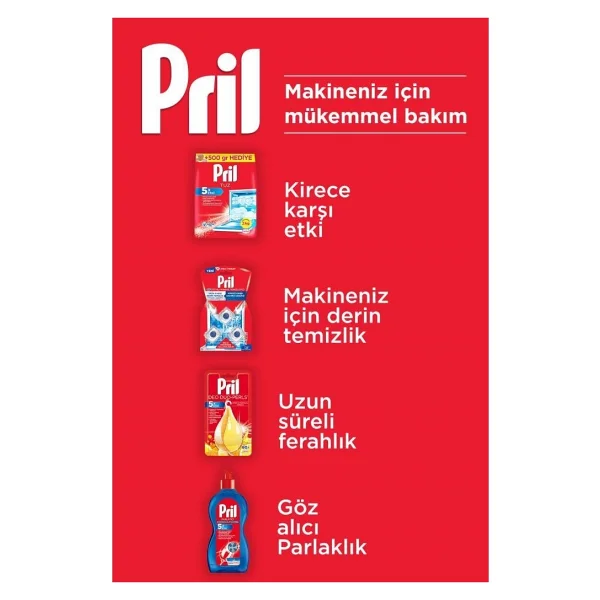 Pril Deo Duo-Perls 5x Etki Bulaşık Makinesi Koku Giderici x 2 Adet - Görsel 4