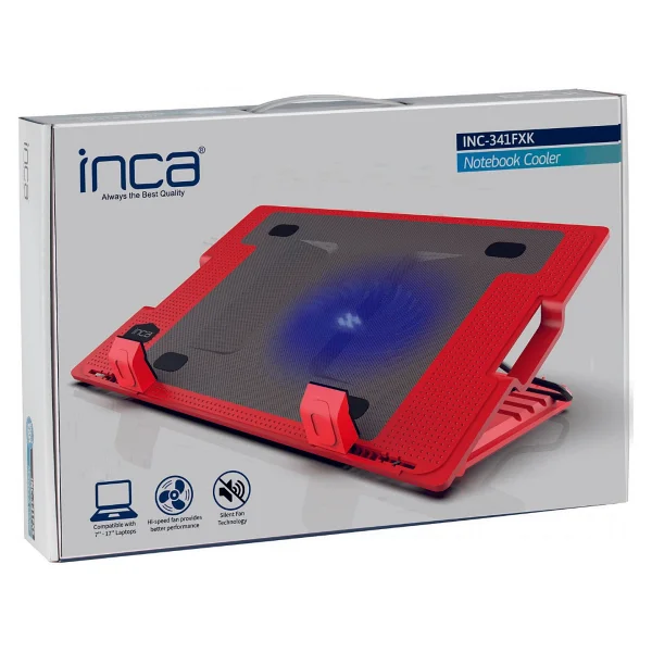 Inca Inc-341fxk 1 Fanlı USB 2.0 7"-17" Laptop Soğutucu - Görsel 7