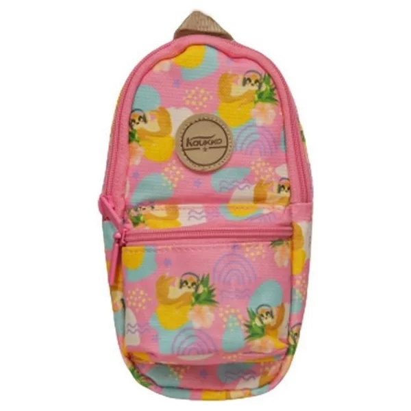 Kaukko K2327 Nature Junior Bag Pink Slotsh Kalemlik - Görsel 2