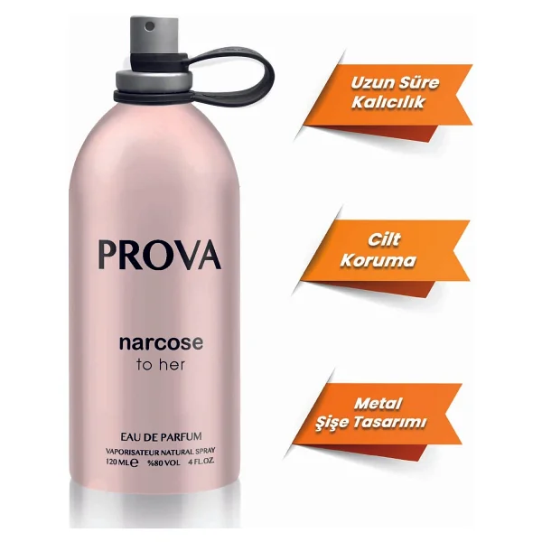 Prova Narcose Edp 120 Ml Kadın Parfüm - Görsel 3