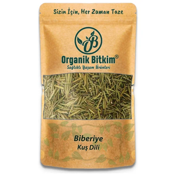 Organik Bitkim 250 Gr Kuş Dili Biberiye - Görsel 6