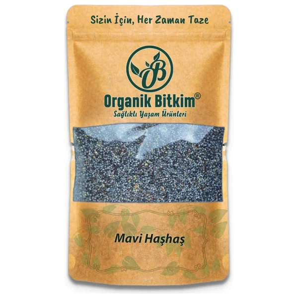 Organik Bitkim 500 Gr Mavi Haşhaş - Görsel 5