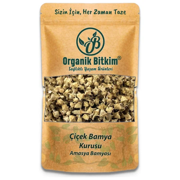 Organik Bitkim Amasya Çiçek Bamya Kurusu 1 Kg - Görsel 6