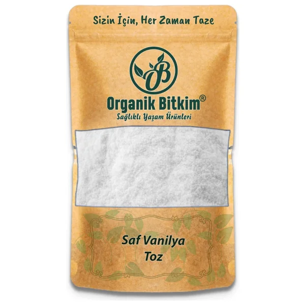 Organik Bitkim 700 Gr Toz Saf Vanilya - Görsel 5