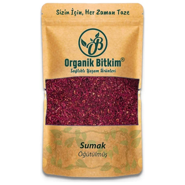 Organik Bitkim Öğütülmüş Sumak 1 Kg - Görsel 5