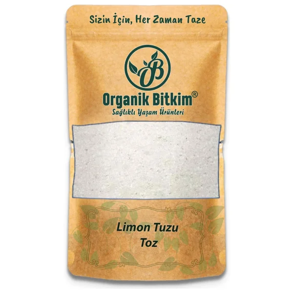 Organik Bitkim 2000 Gr Toz Limon Tuzu - Görsel 4