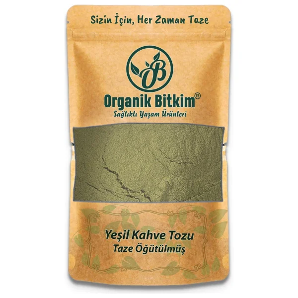 Organik Bitkim Öğütülmüş Yeşil Kahve 1 Kg - Görsel 5