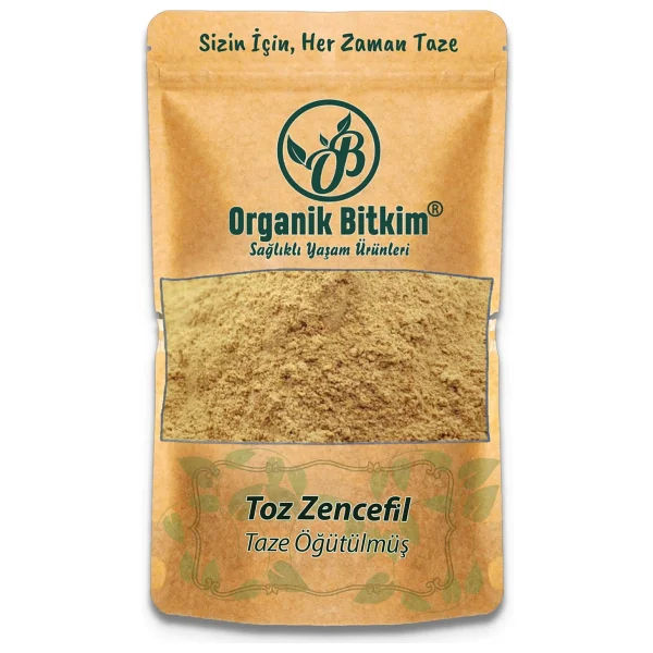 Organik Bitkim 250 Gr Toz Zencefil - Görsel 6