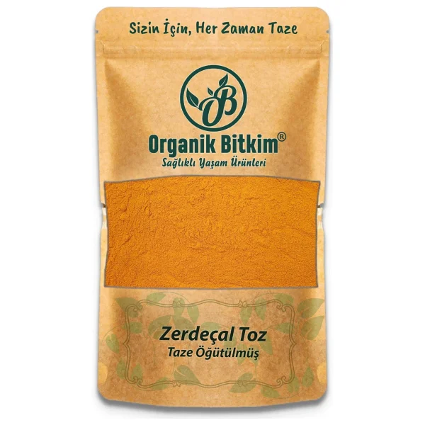 Organik Bitkim 1000 Gr Toz Zerdeçal - Görsel 5