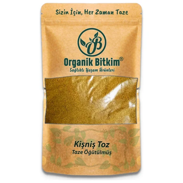 Organik Bitkim 250 Gr Toz Kişniş - Görsel 5