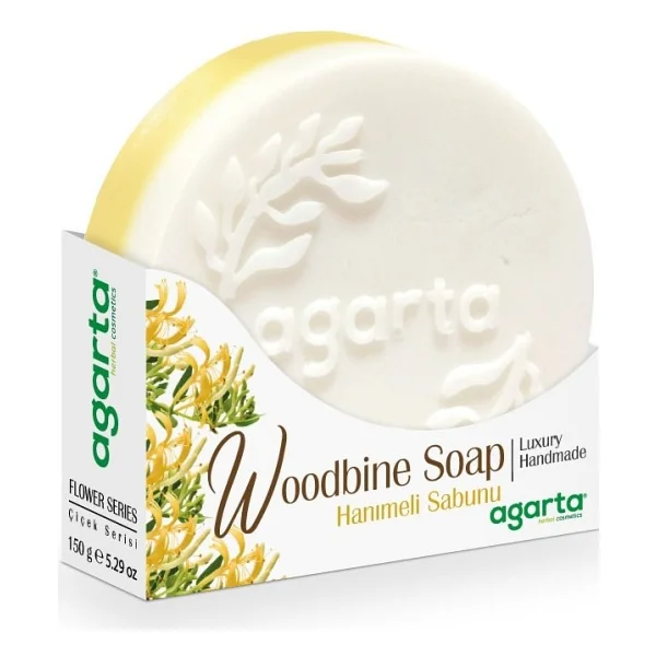 Agarta Çiçek Serisi Doğal Hanımeli Sabunu 150 Gr - Görsel 2