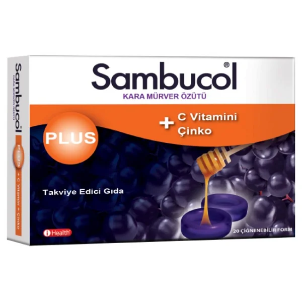 Sambucol Plus 20'li Pastil - Görsel 4