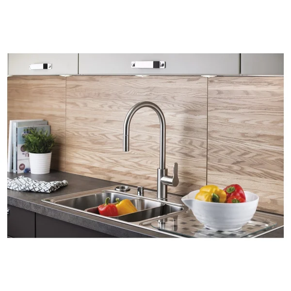 Artema Maestro Inox A42153 Pull-Down Krom Mutfak Bataryası - Görsel 4