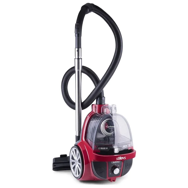 Stilevs Spektron Toz Torbasız Elektrikli Süpürge 2 L Toz Haznesi ile Güçlü Emiş ve Düşük Gürültü - Kahverengi - Görsel 8