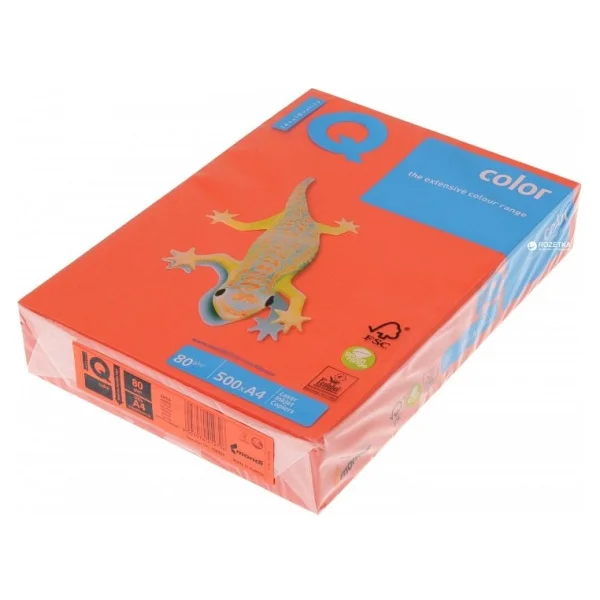 Iq Color A4 80 Gr 500 Yaprak Renkli Fotokopi Kağıdı Sarı - Görsel 2