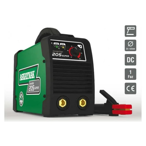 Askaynak Inverter 205 Super 180 A Elektrot Kaynak Makinesi - Görsel 5