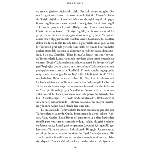 Osmanlı Tarihinde Efsaneler Ve Gerçekler - Halil İnalcık - Görsel 4