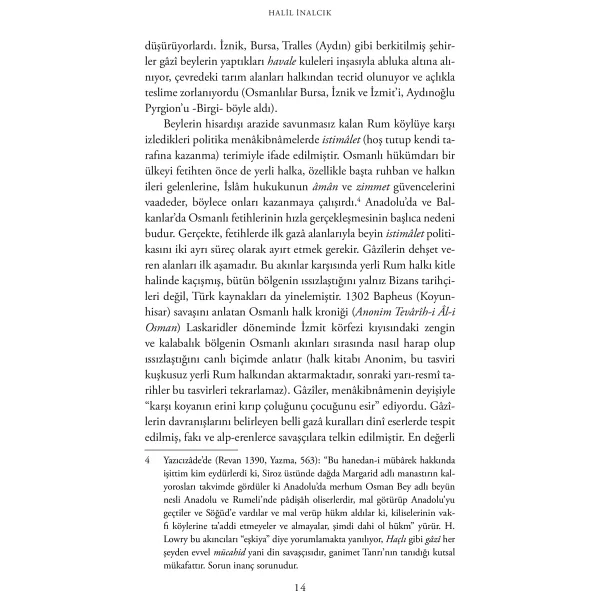Osmanlı Tarihinde Efsaneler Ve Gerçekler - Halil İnalcık - Görsel 6