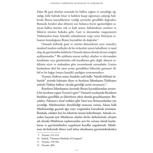 Osmanlı Tarihinde Efsaneler Ve Gerçekler - Halil İnalcık - Görsel 9