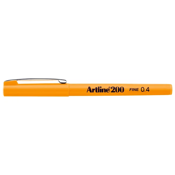 Artline 200 Fineliner Koyu Kırmızı 0.4 Mm İnce Uçlu Keçeli Kalem - Görsel 7