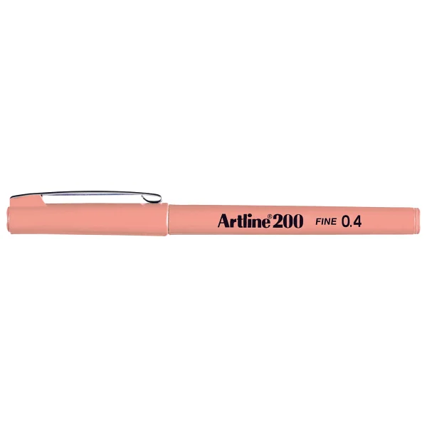 Artline 200 Fineliner Koyu Kırmızı 0.4 Mm İnce Uçlu Keçeli Kalem - Görsel 9