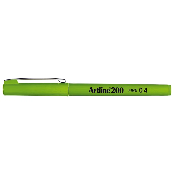 Artline 200 Fineliner Koyu Kırmızı 0.4 Mm İnce Uçlu Keçeli Kalem - Görsel 6