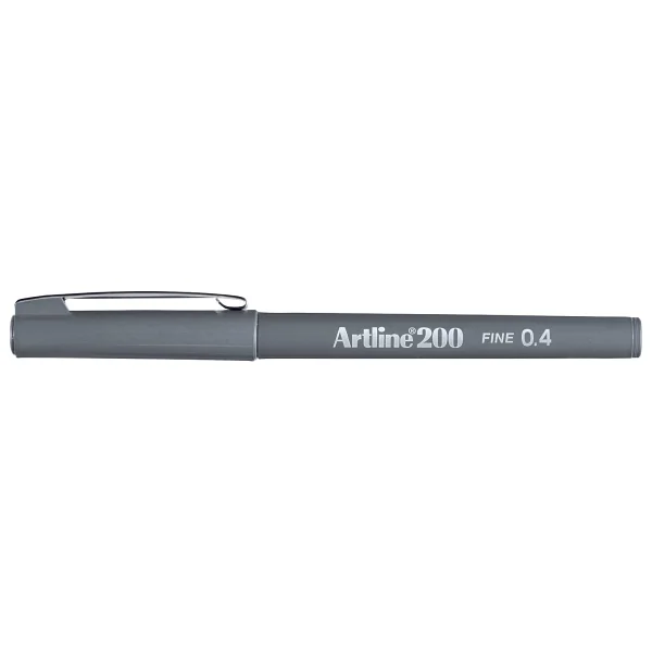 Artline 200 Fineliner Koyu Kırmızı 0.4 Mm İnce Uçlu Keçeli Kalem - Görsel 8