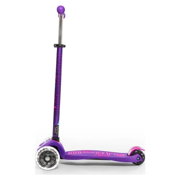 Micro Maxi Deluxe Mmd078 Işıklı Turkuaz 3 Tekerlekli Çocuk Scooter - Görsel 9