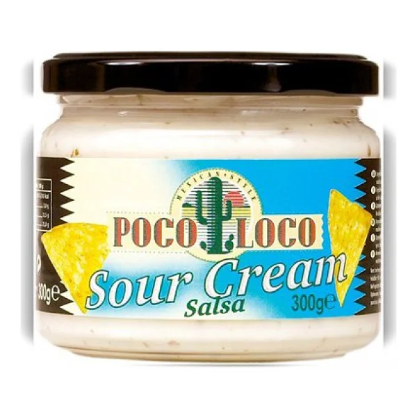 Poco Loco Sour Cream Ekşi Krema Dip Sos 300 Gr - Görsel 2